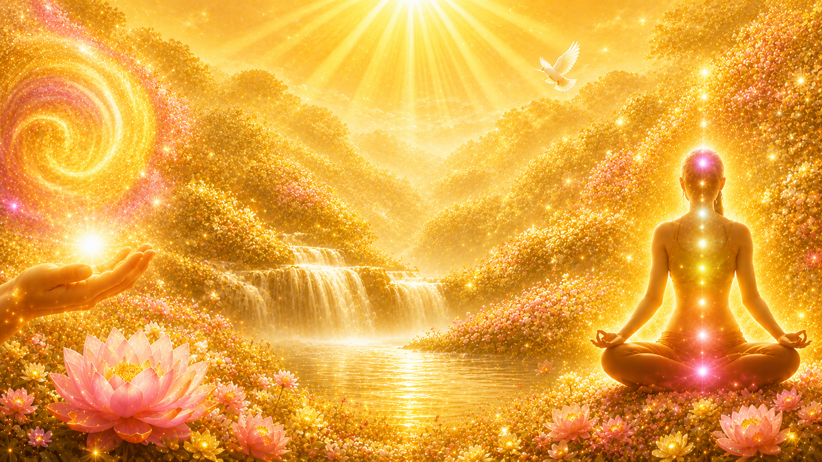 Welcome To Golden Love Light Energy